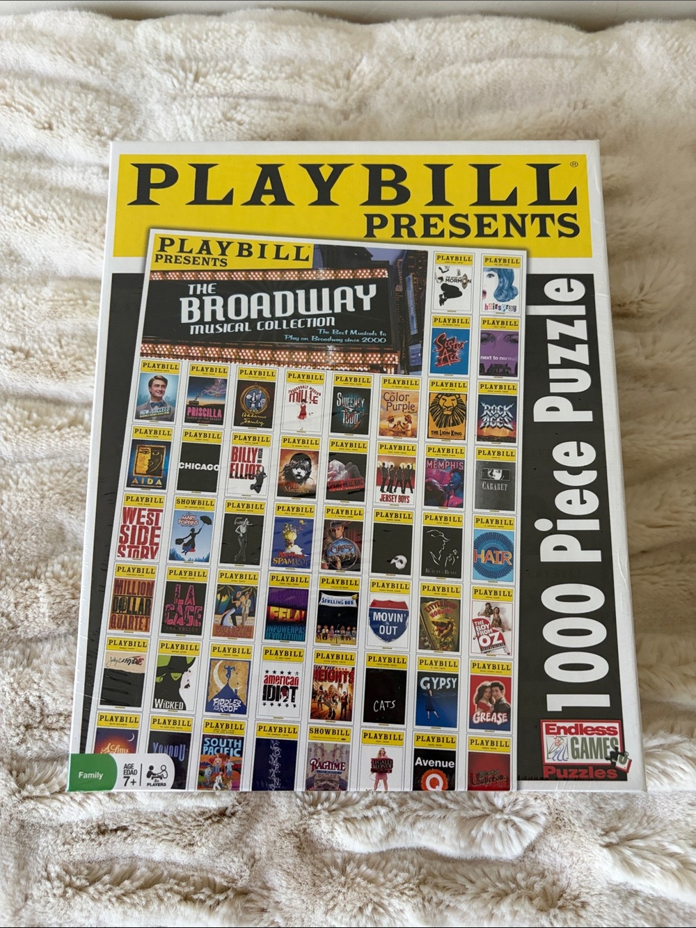 Playbill Presents 1000 Piece Puzzle. NIB